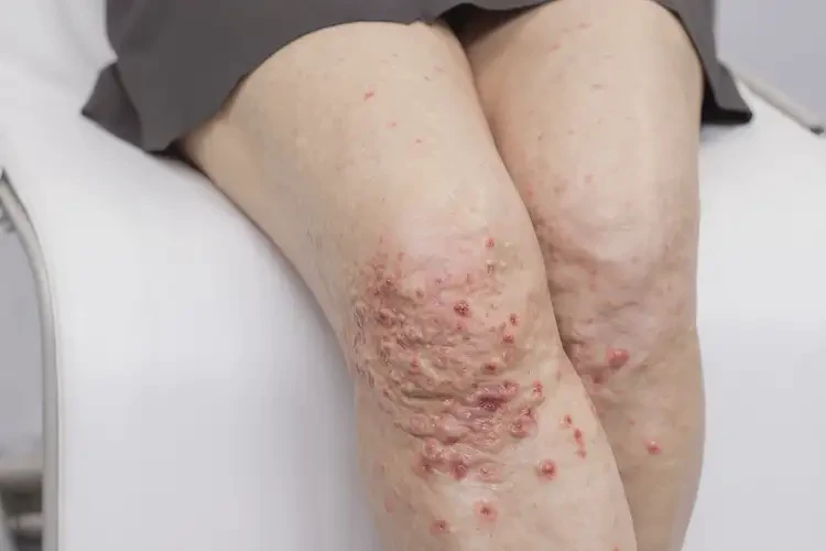 女性大腿上長濕疹能徹底自愈嗎(圖4)