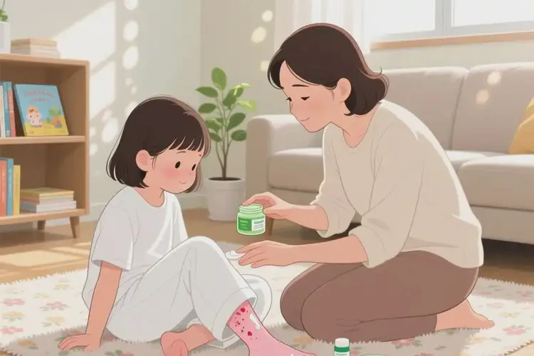 兒童小腿上容易起濕疹不管它會自己痊愈嗎(圖4)