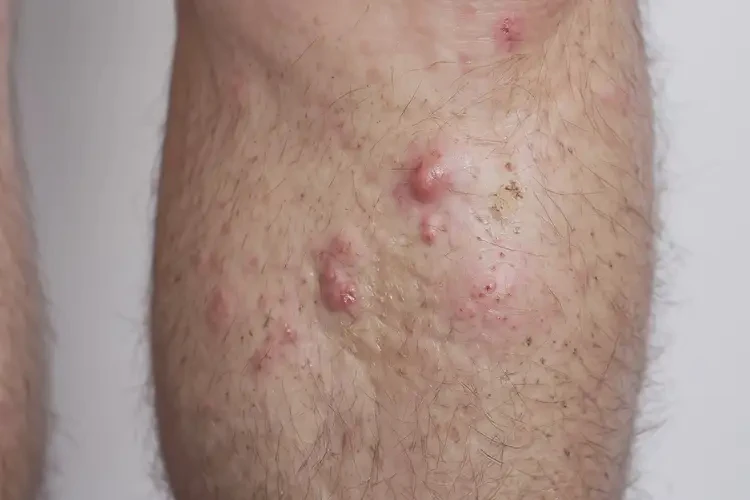 男人小腿容易起濕疹能夠徹底治愈嗎(圖4)