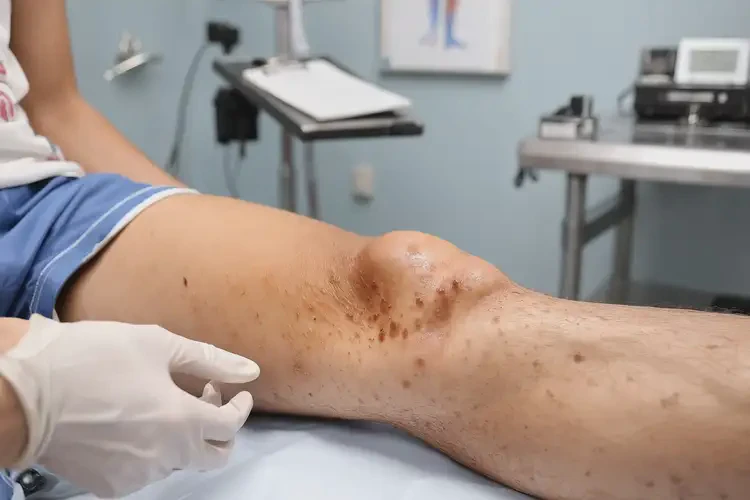 青少年大腿出湿疹不管它会自己好吗(图2)