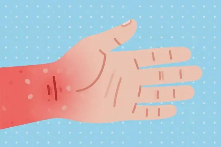 男性手上容易長濕疹不管它會自己自愈嗎(圖2)