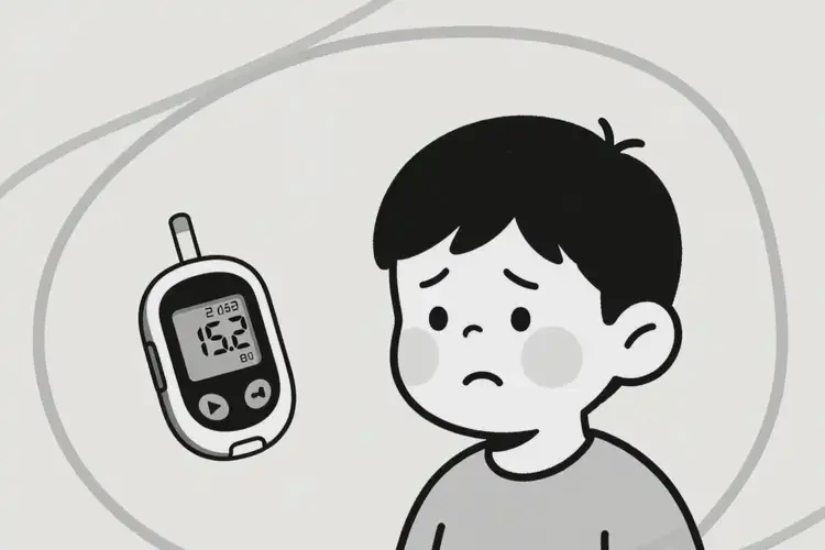 小孩空腹血糖15點2是怎么回事(圖1)