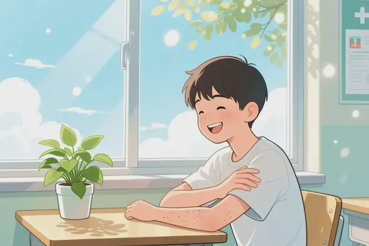 青少年身上偶爾起濕疹能徹底自愈嗎(圖4)