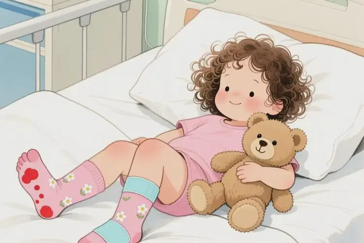 小學生腳上有濕疹能夠徹底治愈嗎(圖2)