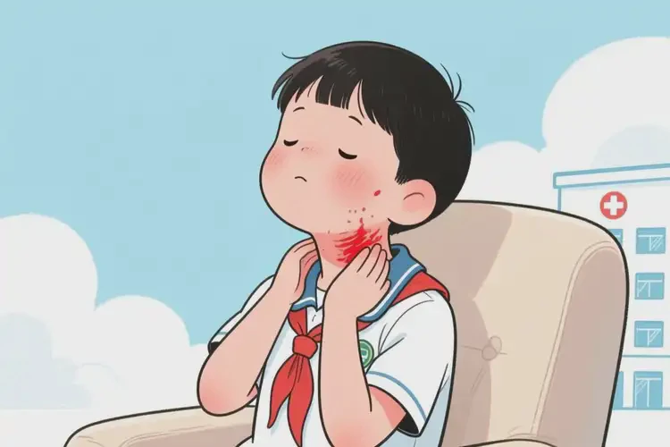小学生脖子出现湿疹能靠自己自愈吗(图3)