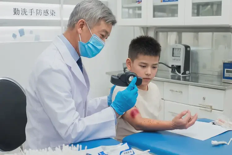 兒童手臂上容易起濕疹可以徹底自愈嗎(圖2)