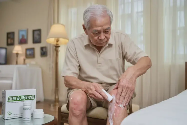 老人小腿有濕疹能靠自己自愈嗎(圖2)