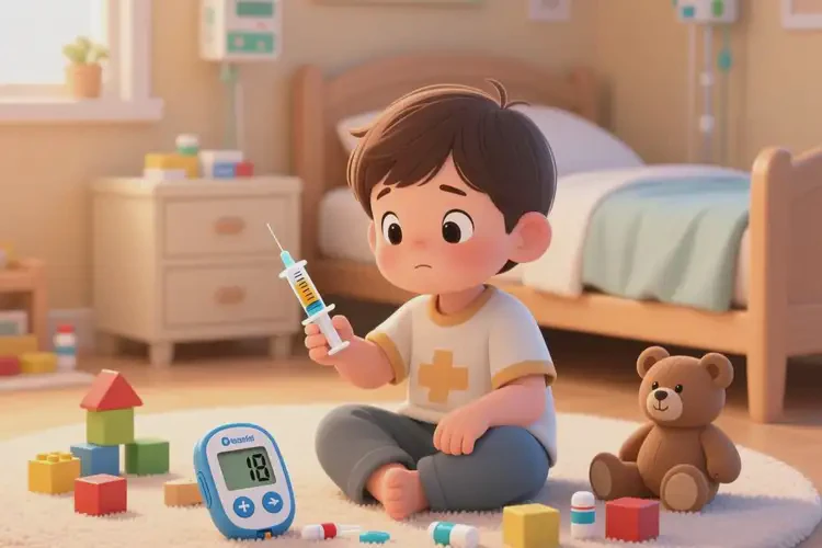 小孩睡前血糖16點7是怎么回事(圖2)