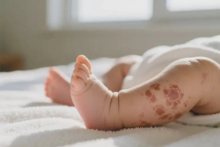 寶寶腳上有濕疹不管它會自己好嗎(圖4)