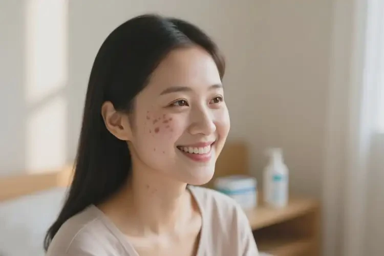 产妇脸上偶尔长湿疹能靠自己自愈吗(图4)