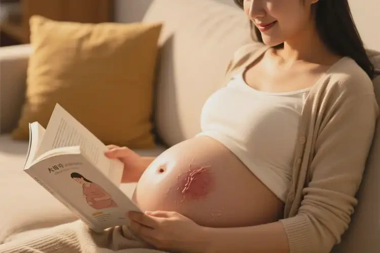 孕婦肚子出現(xiàn)濕疹能徹底自愈嗎(圖1)