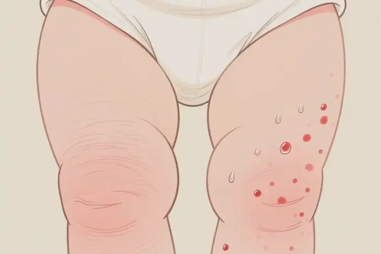 小兒大腿容易長濕疹不管它會自己自愈嗎(圖2)