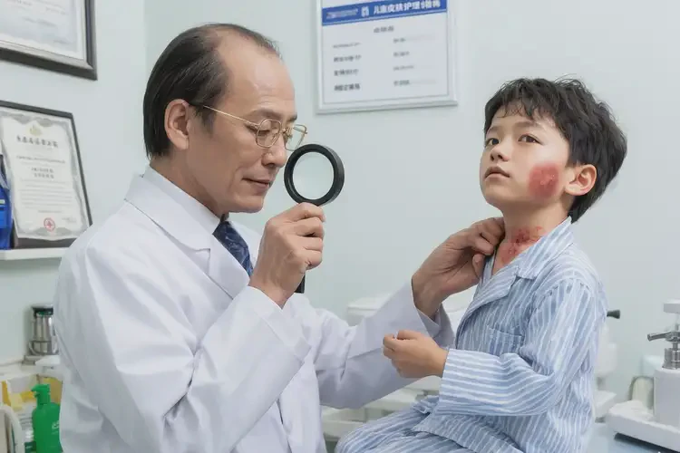 孩子脖子上偶爾起濕疹能靠自己自愈嗎(圖1)