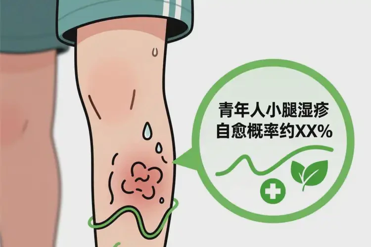 青年人小腿上容易長濕疹不管它會(huì)自己痊愈嗎(圖3)