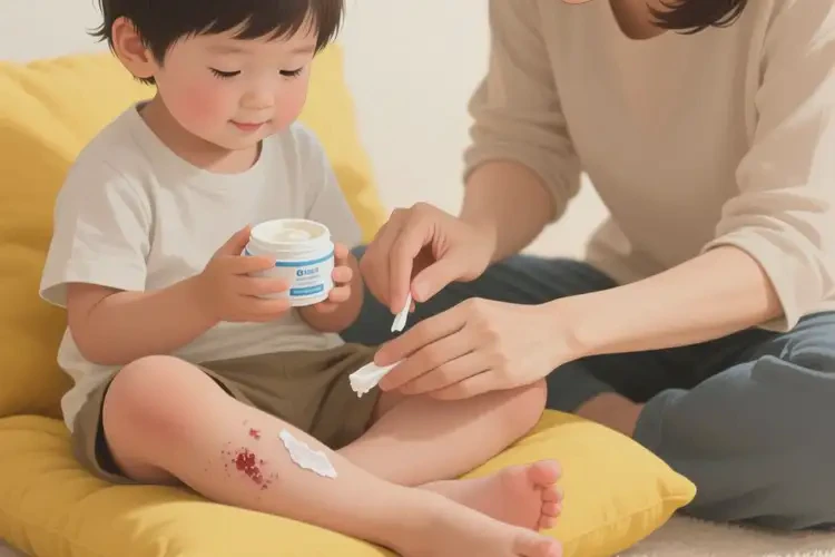 小兒小腿長濕疹不管它會自己好嗎(圖1)