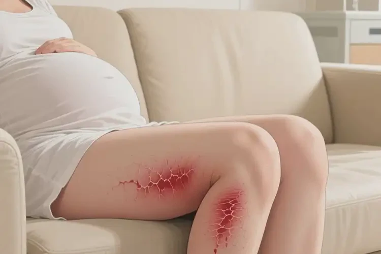 產(chǎn)婦大腿經(jīng)常長濕疹不管它會自己自愈嗎(圖3)