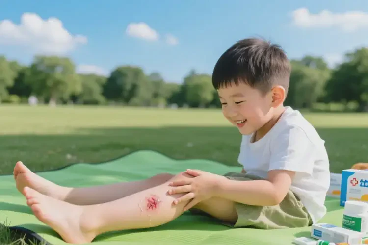 少兒大腿上有濕疹可以徹底自愈嗎(圖3)