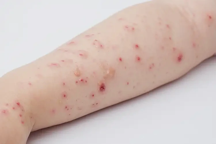 少儿手臂上起湿疹不管它会自己好吗(图3)