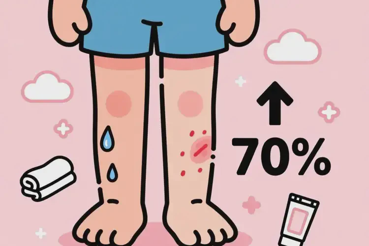 小兒四肢容易起濕疹能徹底自愈嗎(圖3)