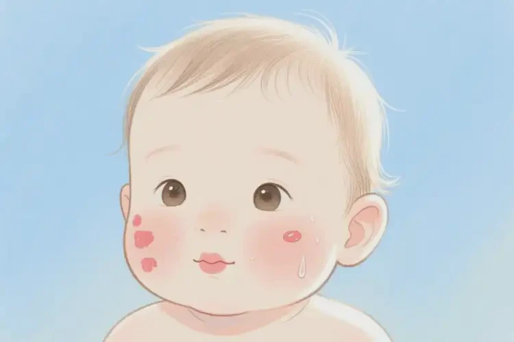 幼兒臉上容易起濕疹不管它會自己痊愈嗎(圖4)