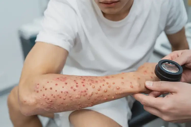 青年人四肢容易長(zhǎng)濕疹不管它會(huì)自己好嗎(圖4)