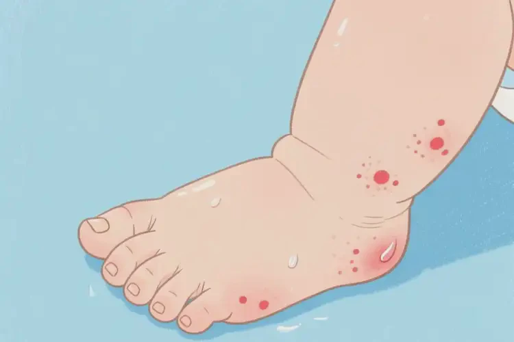 婴儿四肢经常长湿疹可不可以彻底自愈(图1)