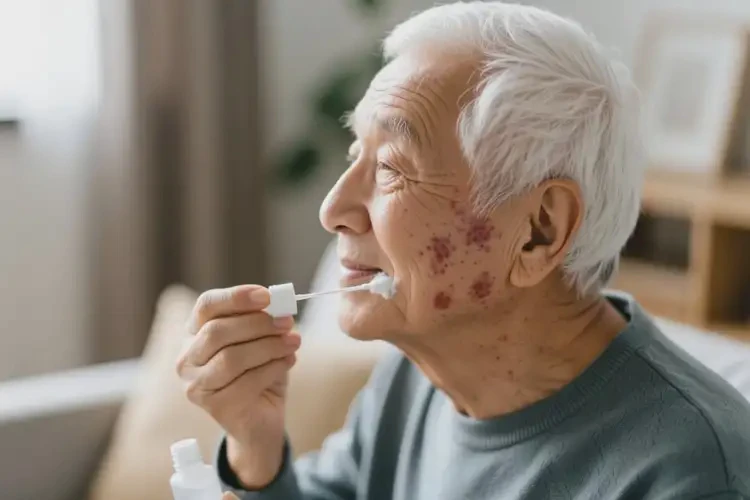 高龄老人面部出湿疹能彻底自愈吗(图3)