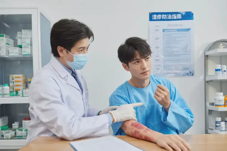 男性全身起濕疹可以徹底自愈嗎(圖1)