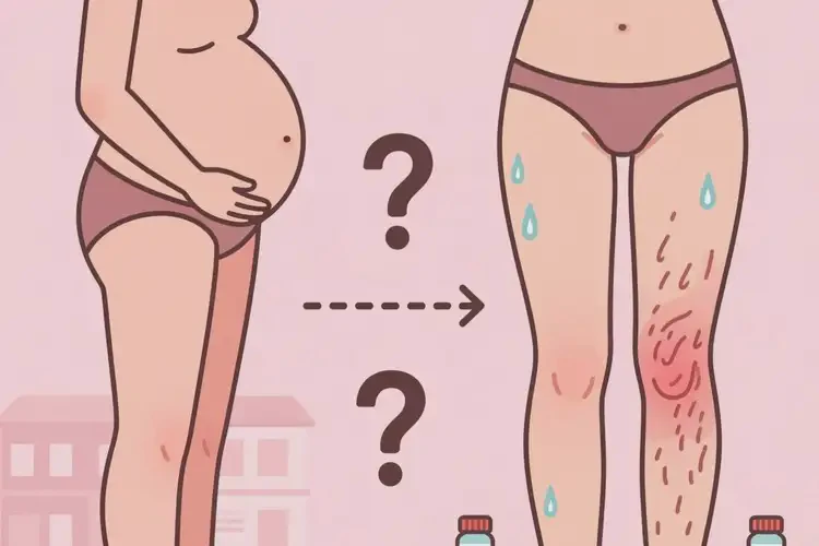 孕婦大腿容易起濕疹不管它會自己痊愈嗎(圖3)