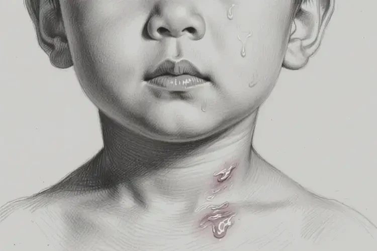 小孩脖子偶爾長(zhǎng)濕疹不管它會(huì)自己好嗎(圖1)