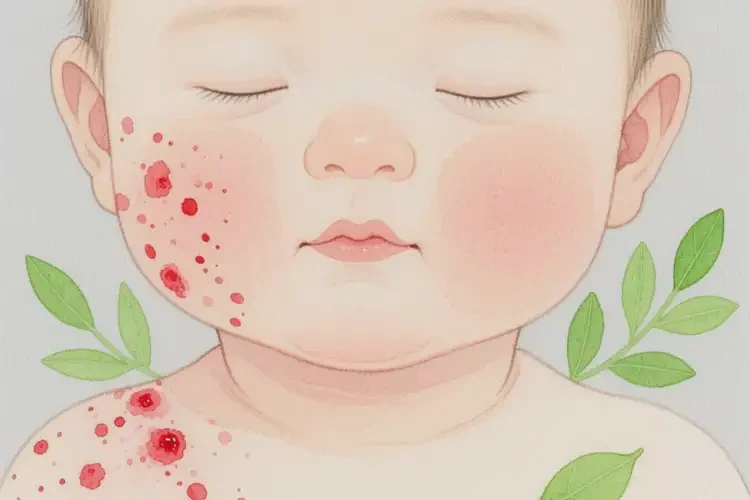 幼兒脖子經(jīng)常起濕疹不管它會(huì)自己痊愈嗎(圖2)