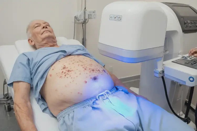 老人肚子容易起濕疹能夠徹底治愈嗎(圖1)