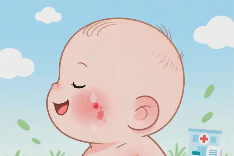 嬰兒身上長濕疹不管它會自己自愈嗎(圖3)