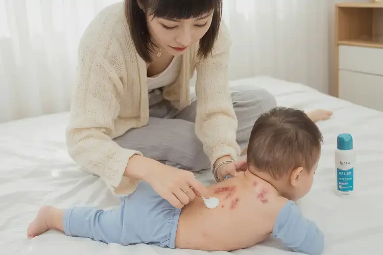 寶寶脖子上經(jīng)常起濕疹能徹底自愈嗎(圖3)