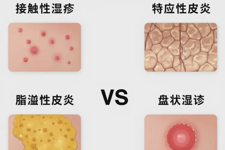 女生脸上出湿疹不管它会自己自愈吗(图4)