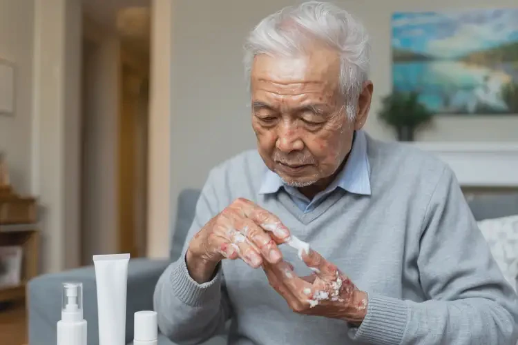 高齡老人脖子起濕疹能徹底自愈嗎(圖2)