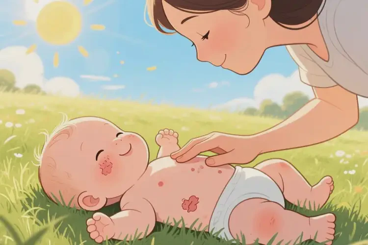 嬰幼兒全身經常長濕疹能靠自己自愈嗎(圖3)