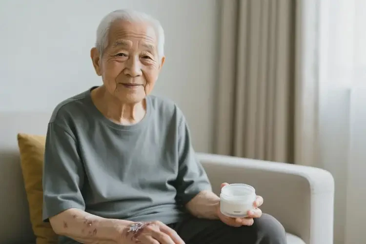 老年人四肢長濕疹不管它會自己好嗎(圖2)