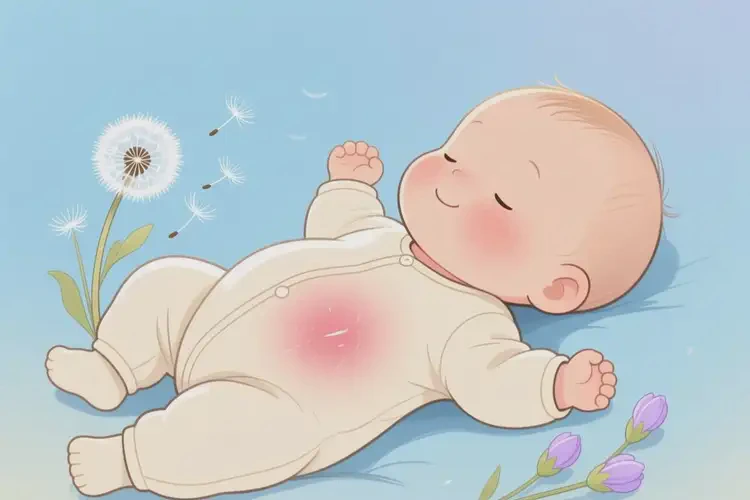 嬰幼兒肚子上出濕疹不管它會(huì)自己痊愈嗎(圖3)