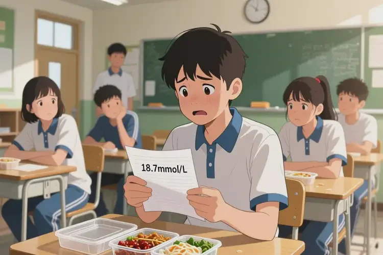 青少年中餐血糖18點7意味著什么(圖1)