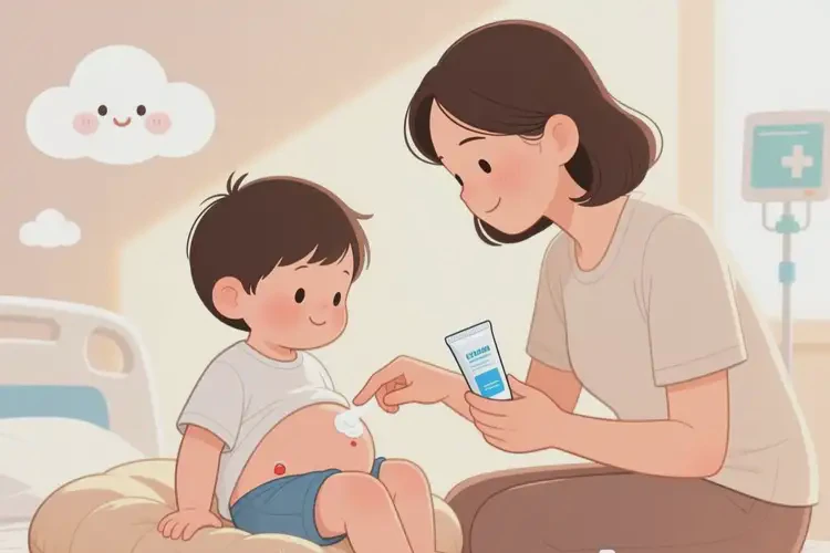 孩子屁股起濕疹能夠徹底治愈嗎(圖3)