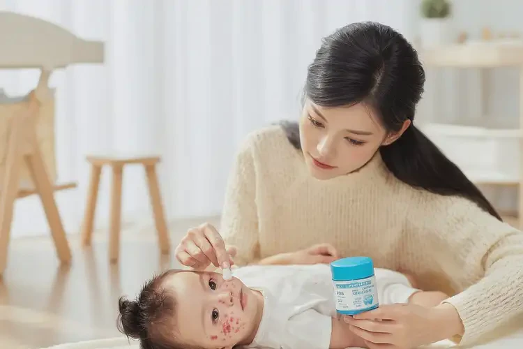 小儿面部容易起湿疹可以彻底自愈吗(图3)