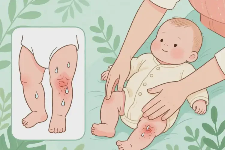 小兒大腿上容易起濕疹不管它會自己自愈嗎(圖3)
