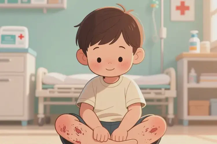 小學(xué)生大腿上容易起濕疹不管它會自己好嗎(圖3)