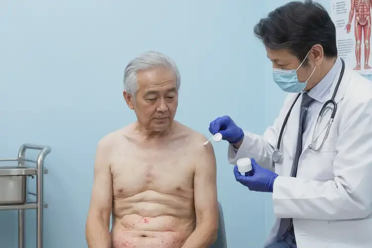 老人肚子容易起濕疹不管它會自己好嗎(圖3)