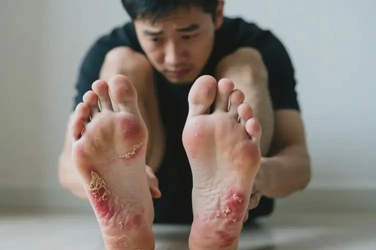 男性脚上经常起湿疹不管它会自己好吗(图3)