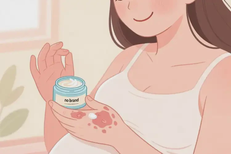 產(chǎn)婦身上長(zhǎng)濕疹不管它會(huì)自己痊愈嗎(圖1)