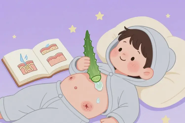 兒童肚子經(jīng)常長濕疹能徹底自愈嗎(圖1)