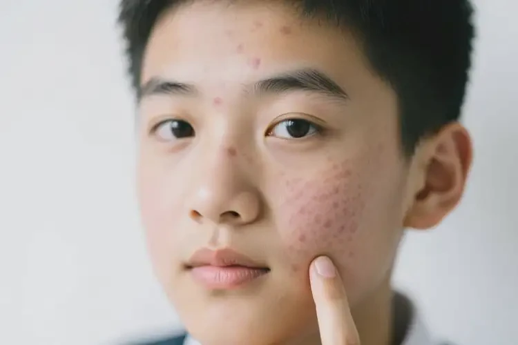 中學(xué)生面部出濕疹不管它會(huì)自己自愈嗎(圖3)