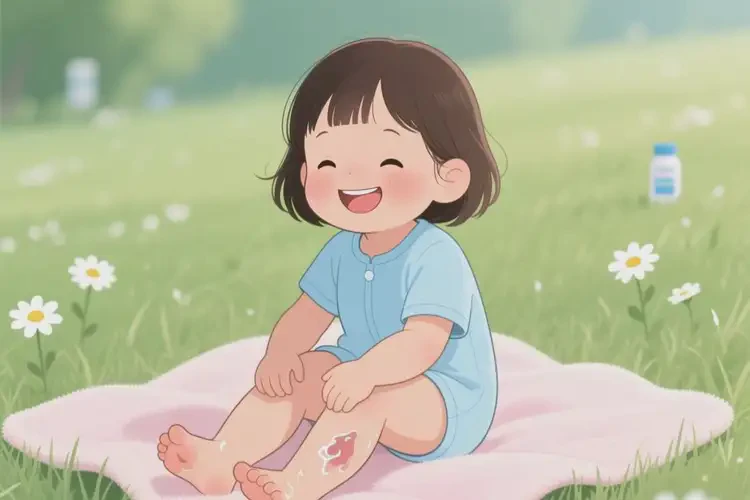 兒童四肢出濕疹不管它會自己自愈嗎(圖4)